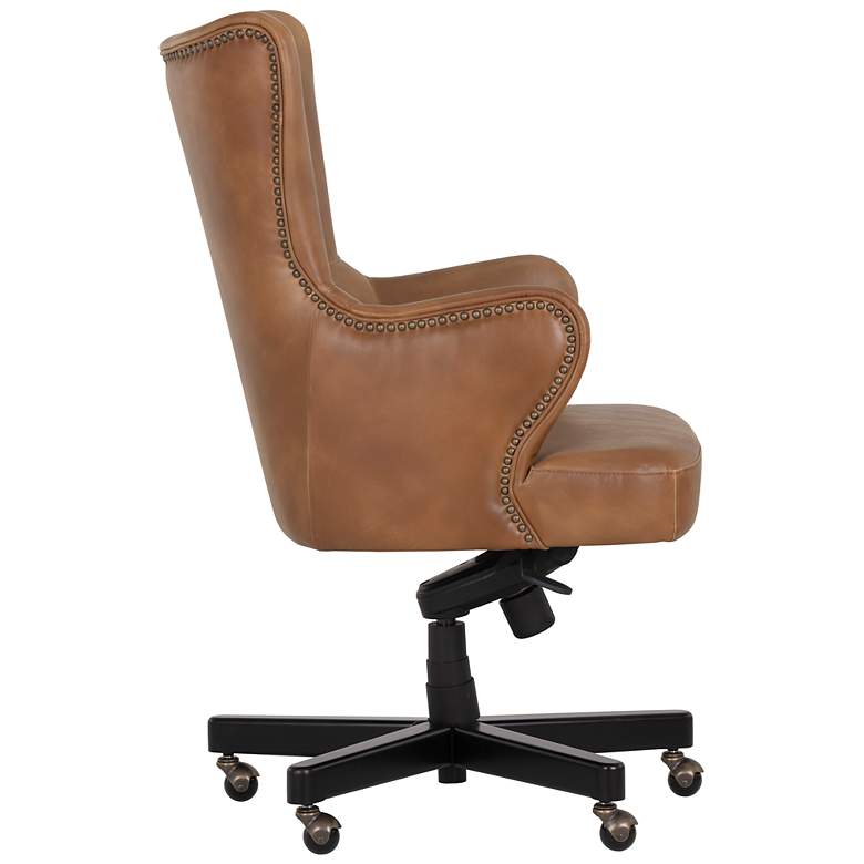Image 3 Sunpan Hubert Office Chair Tobacco Tan more views
