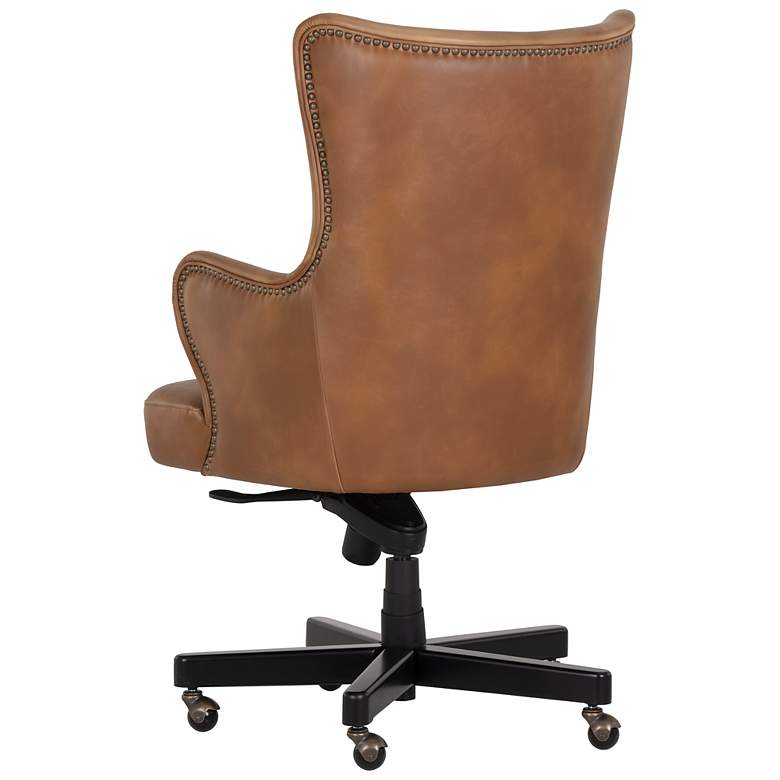 Image 4 Sunpan Hubert Office Chair Tobacco Tan more views