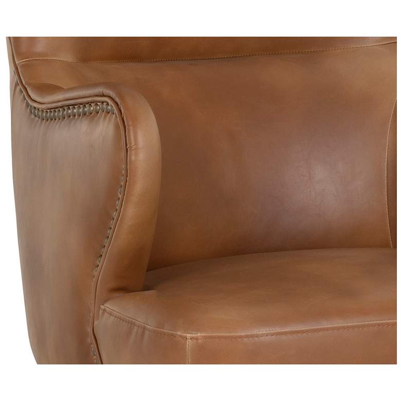 Image 6 Sunpan Hubert Office Chair Tobacco Tan more views