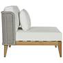 3_Sunpan Ibiza Armless Chair Natural Stinson White more views