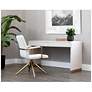 4_Sunpan Ilona Desk Oyster Shagreen more views
