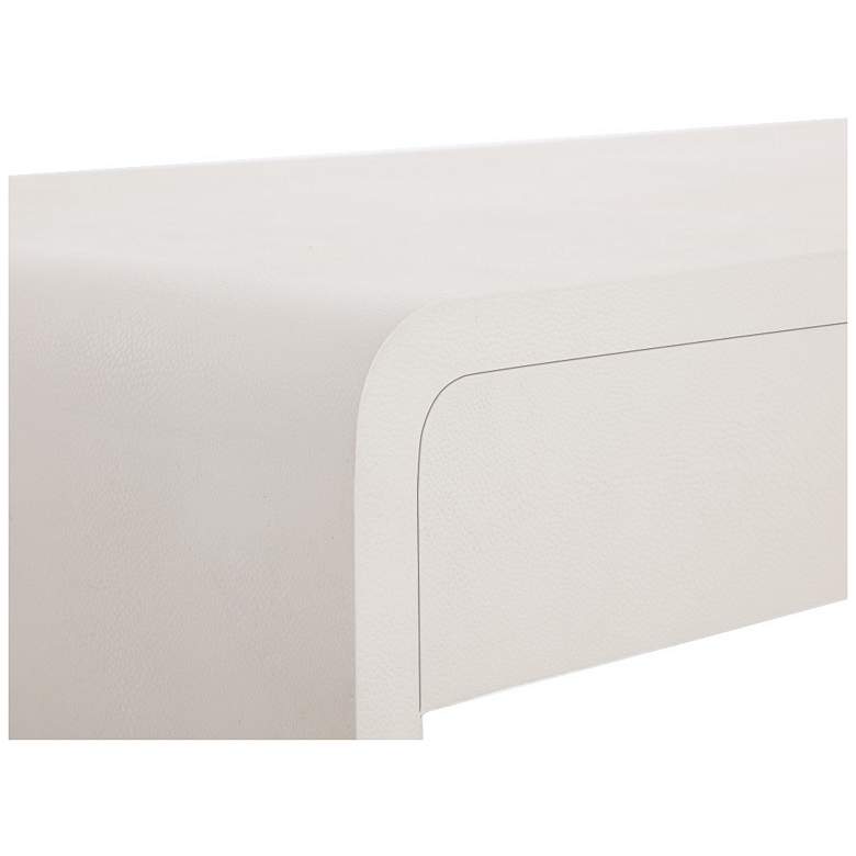 Image 6 Sunpan Ilona Desk Oyster Shagreen more views