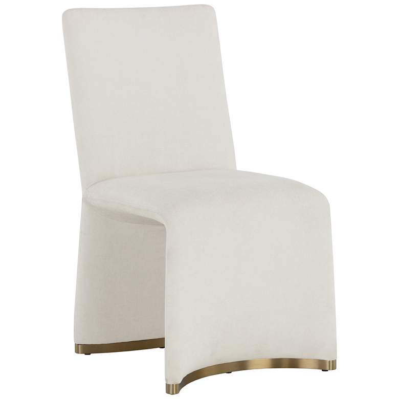 Image 2 Sunpan Iluka Dining Chair Danny Ivory Set of 2