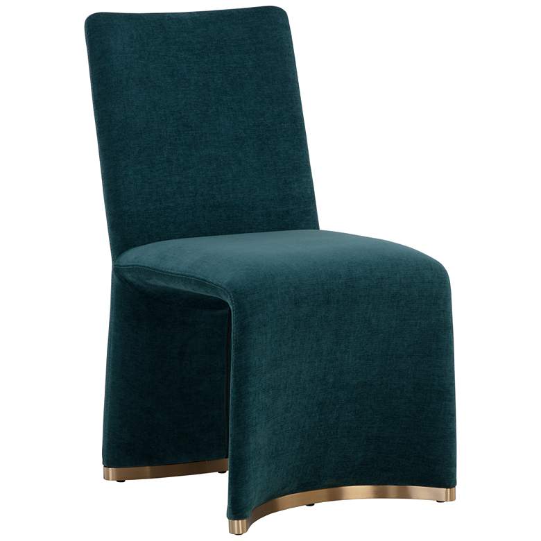 Image 1 Sunpan Iluka Dining Chair Danny Teal Set of 2