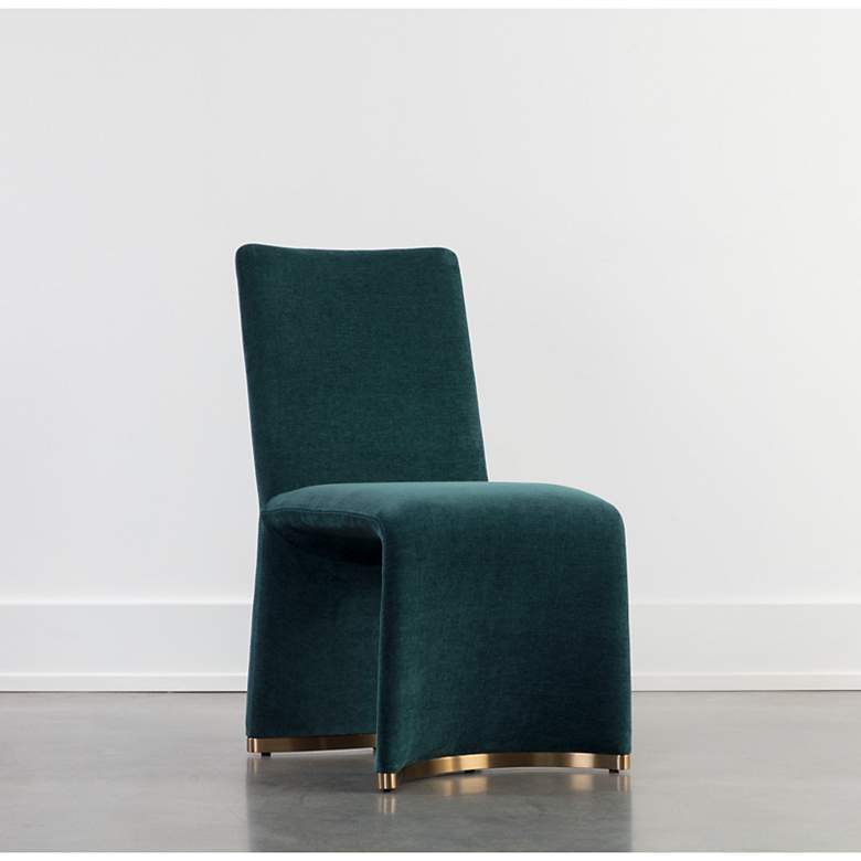 Image 1 Sunpan Iluka Dining Chair Danny Teal Set of 2
