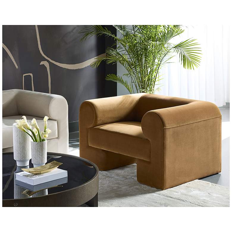 Image 1 Sunpan Ionic Armchair Meg Gold