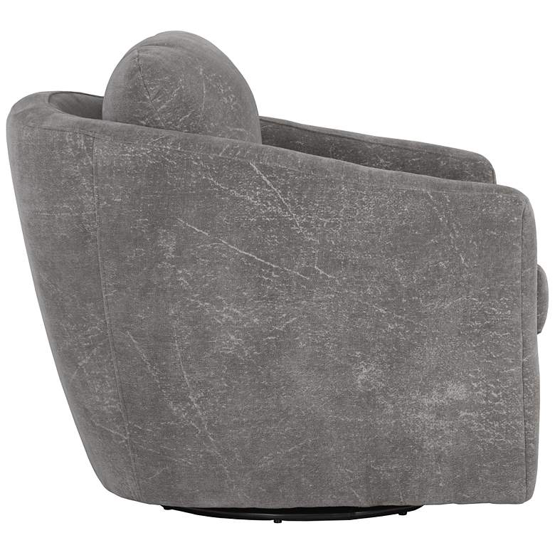 Image 4 Sunpan Irina Swivel Lounge Chair Nepal Pebble more views