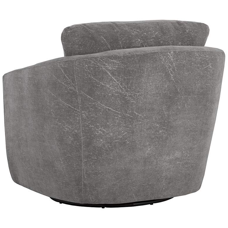 Image 5 Sunpan Irina Swivel Lounge Chair Nepal Pebble more views