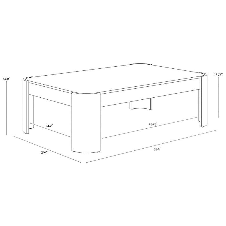 Image 5 Sunpan Irvine Coffee Table more views