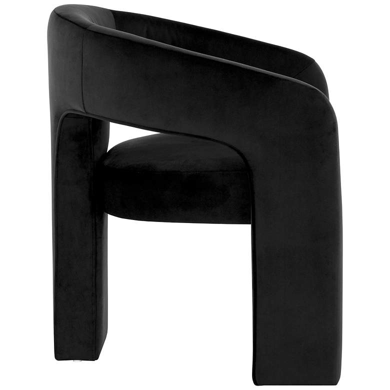 Image 4 Sunpan Isidore Dining Armchair Abbington Black more views