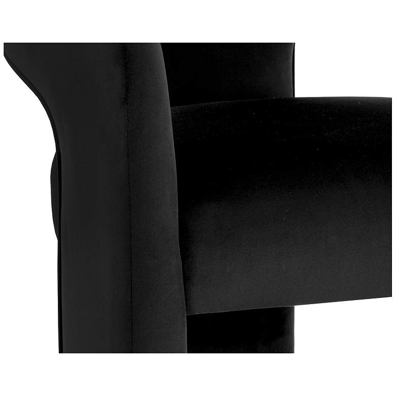 Image 6 Sunpan Isidore Dining Armchair Abbington Black more views
