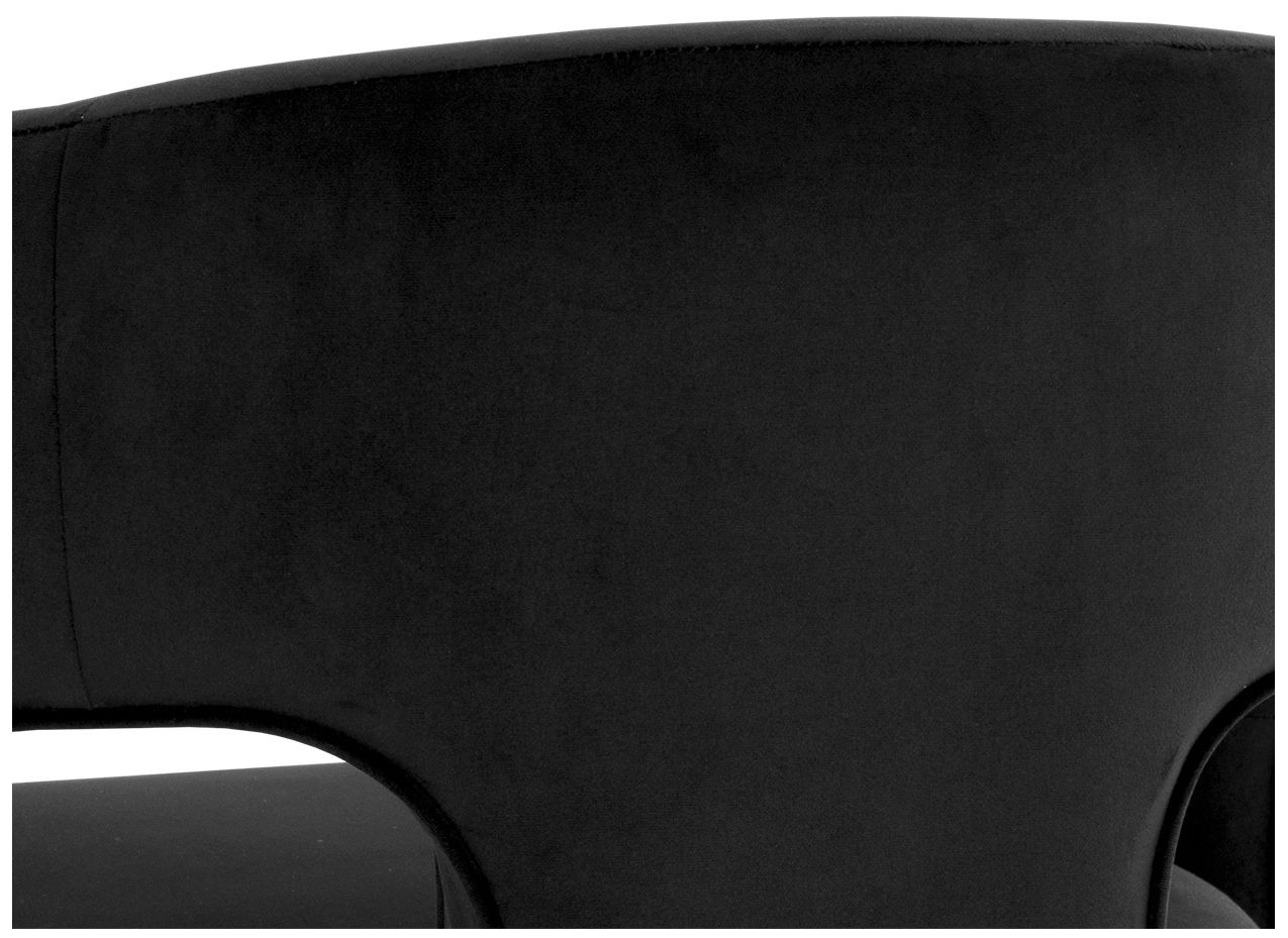 Sunpan Isidore Dining Armchair Abbington Black