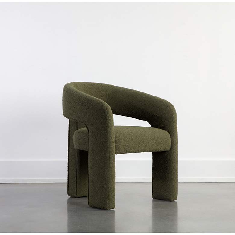 Image 1 Sunpan Isidore Dining Armchair Copenhagen Olive