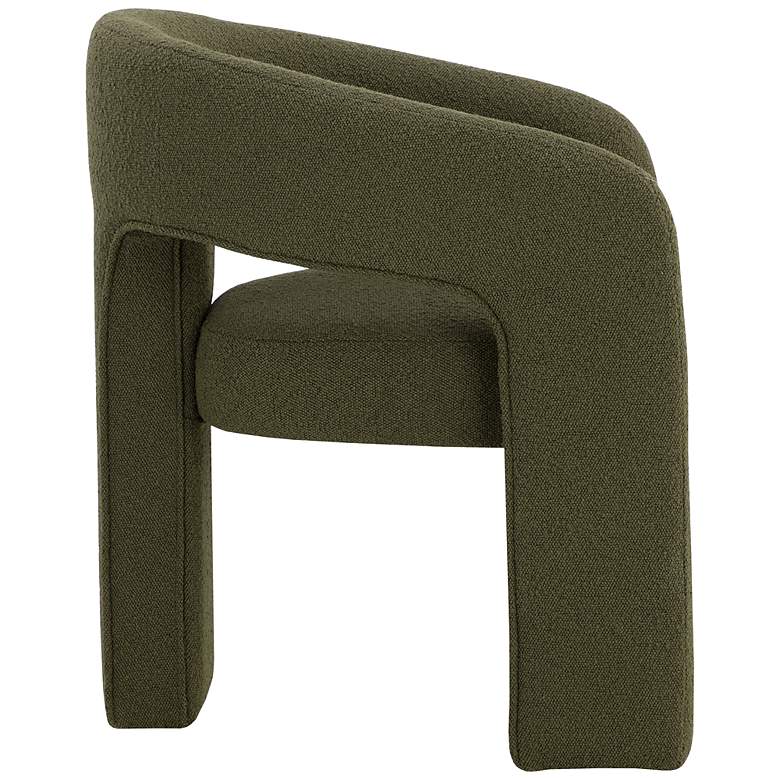 Image 4 Sunpan Isidore Dining Armchair Copenhagen Olive more views