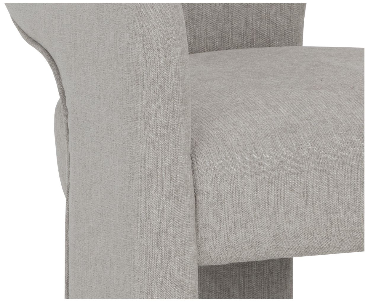 Sunpan Isidore Dining Armchair Ernst Sandstone