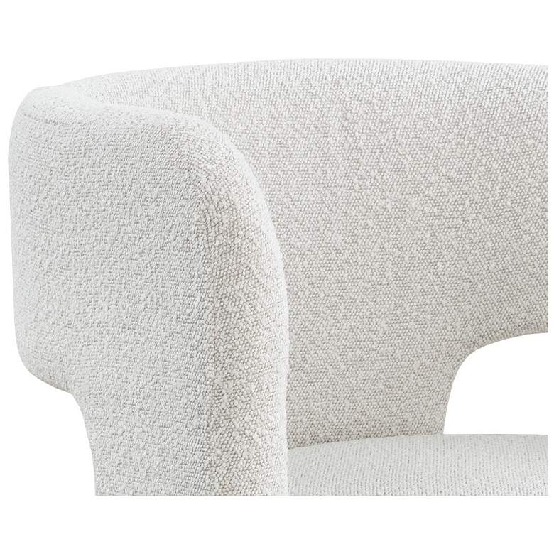 Image 7 Sunpan Isidore Lounge Chair Copenhagen White more views