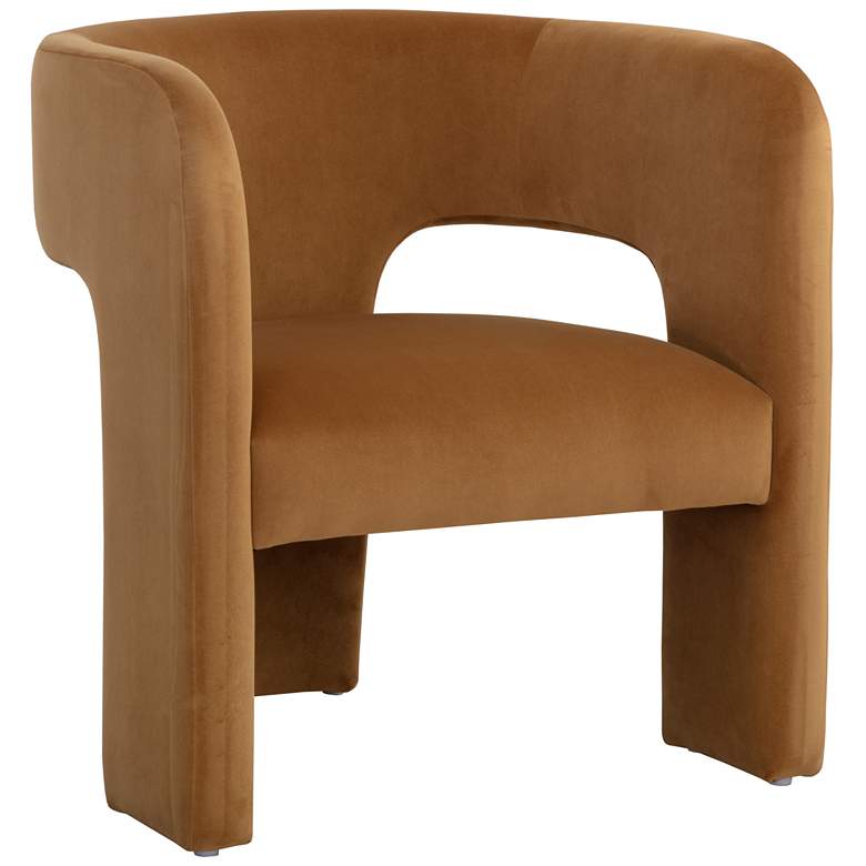 Image 1 Sunpan Isidore Lounge Chair Meg Gold