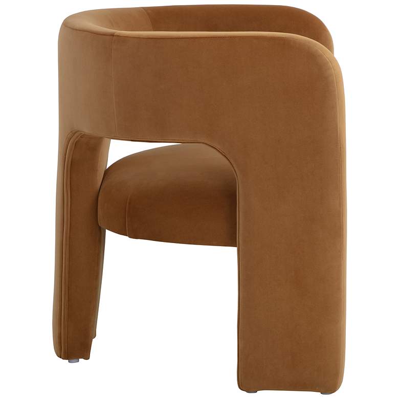 Image 3 Sunpan Isidore Lounge Chair Meg Gold more views