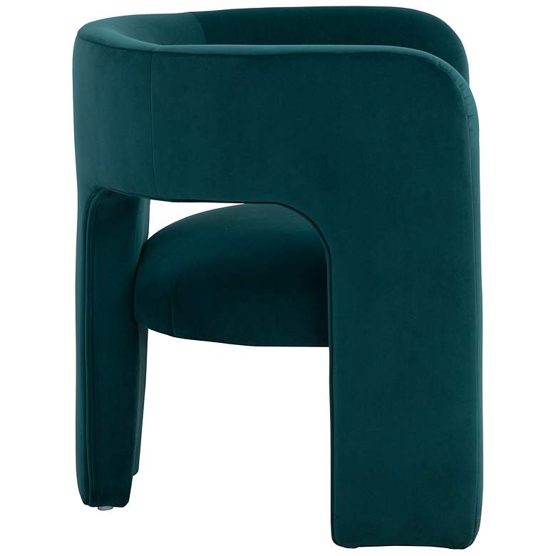 Image 4 Sunpan Isidore Lounge Chair Meg Teal more views