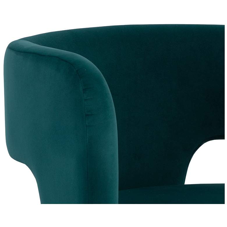 Image 7 Sunpan Isidore Lounge Chair Meg Teal more views