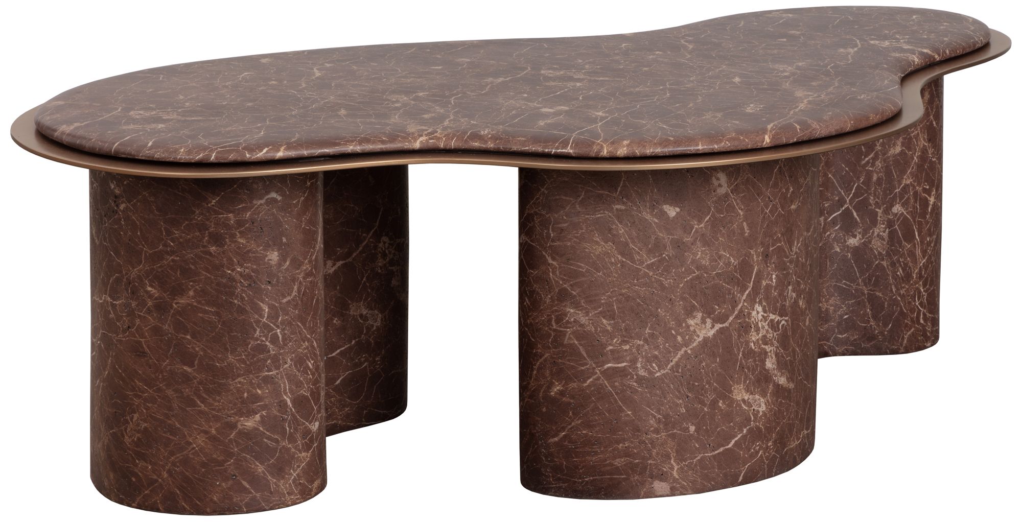 Image 2 Sunpan Isola Coffee Table Marble Look more views
