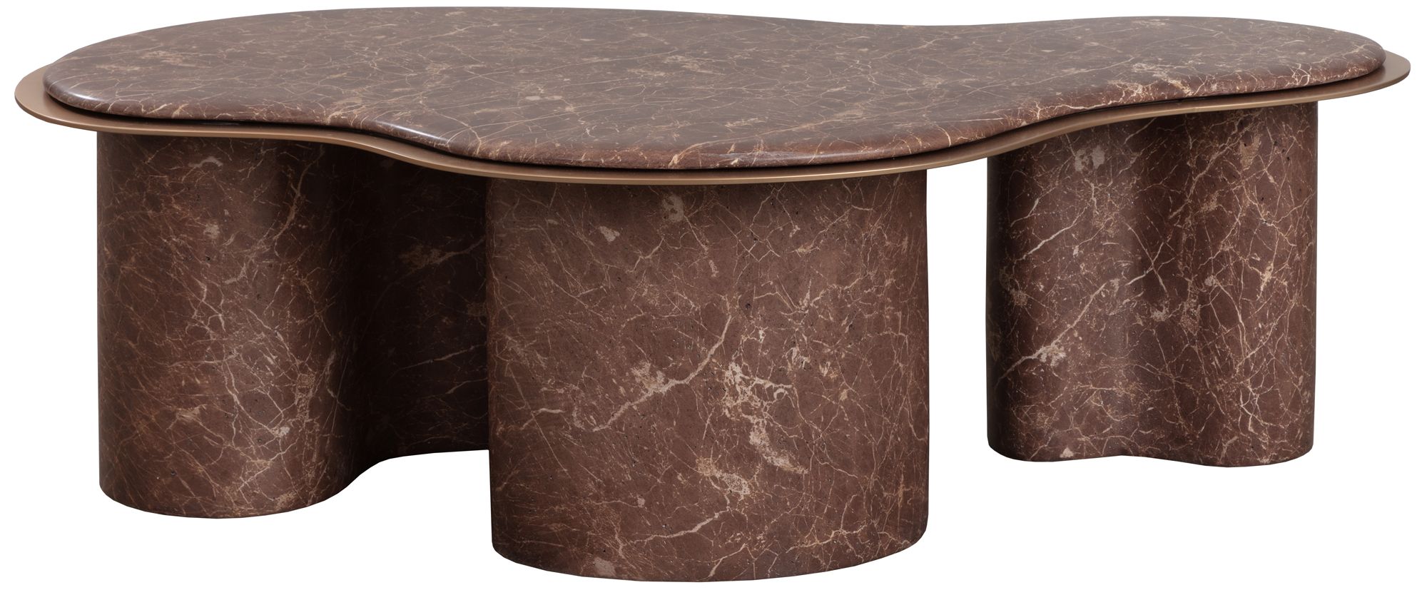 Image 3 Sunpan Isola Coffee Table Marble Look more views