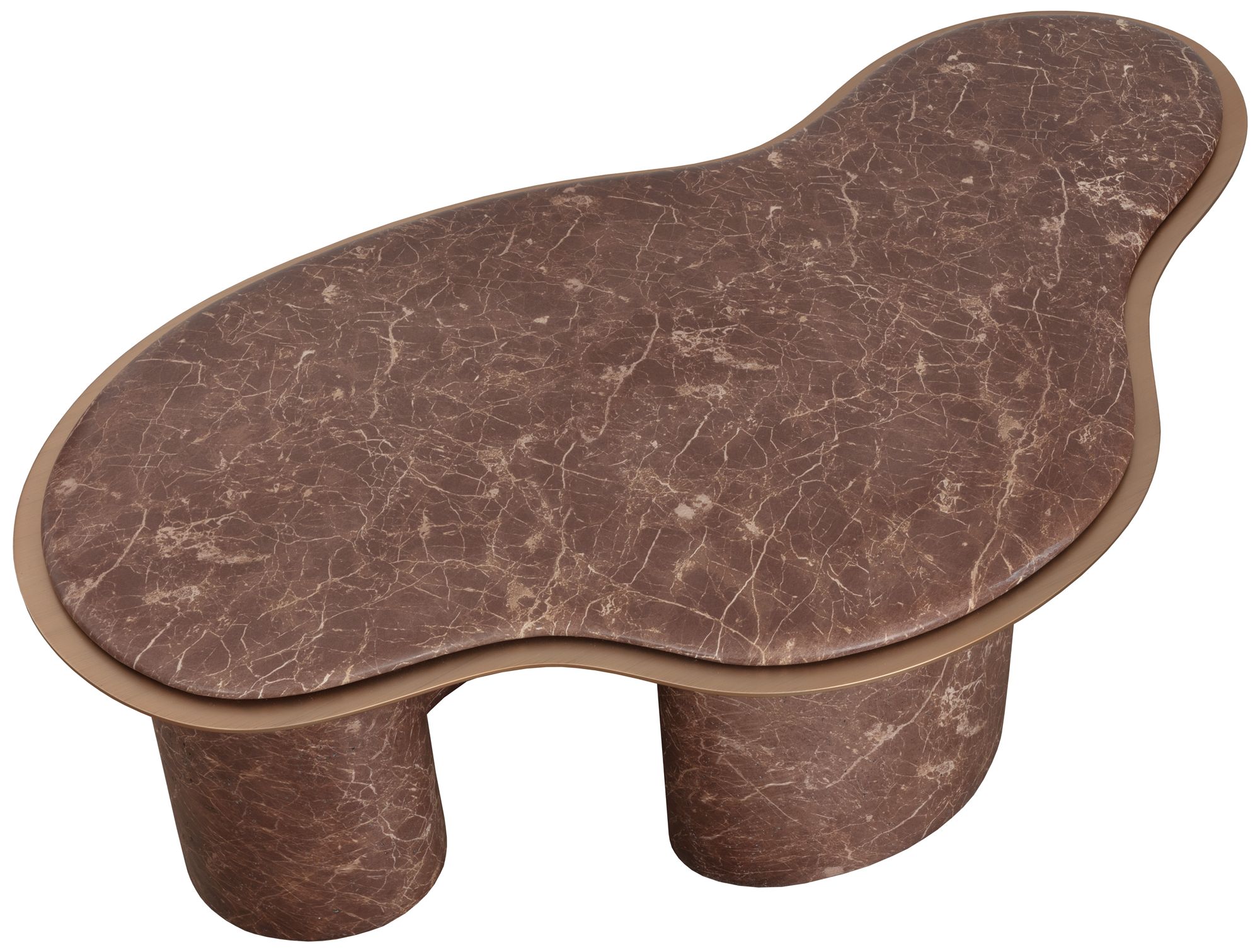 Image 4 Sunpan Isola Coffee Table Marble Look more views