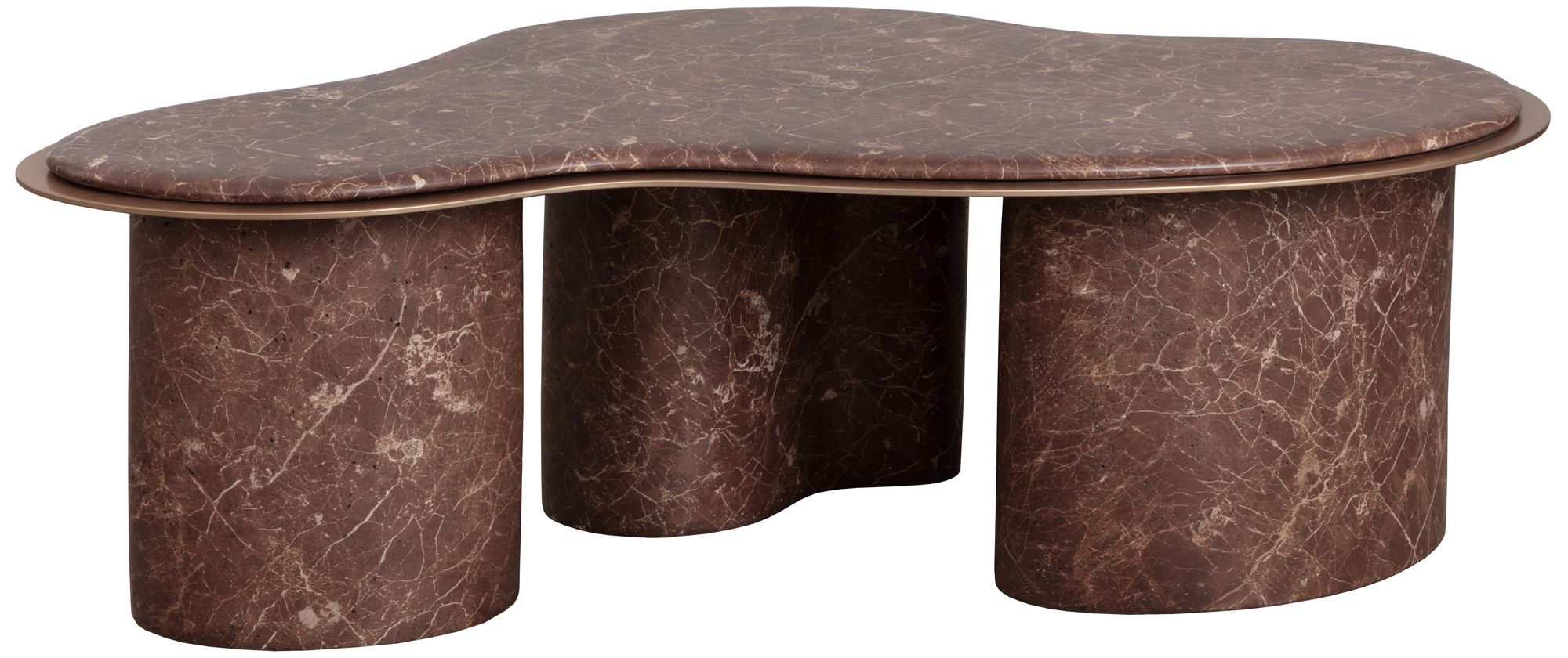 Image 5 Sunpan Isola Coffee Table Marble Look more views
