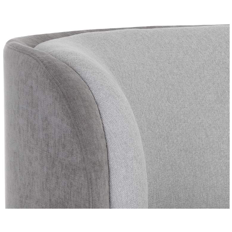 Image 7 Sunpan Jaclyn Modular Left Armchair Egypt Light Gray and Danny Medium Gray more views