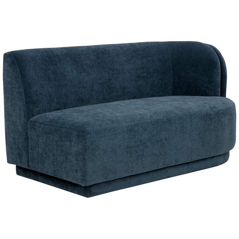 Image 1 Sunpan Jaclyn Modular Right Armchair Danny Dusty Blue