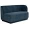 Sunpan Jaclyn Modular Right Armchair Danny Dusty Blue