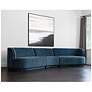 3_Sunpan Jaclyn Modular Right Armchair Danny Dusty Blue more views
