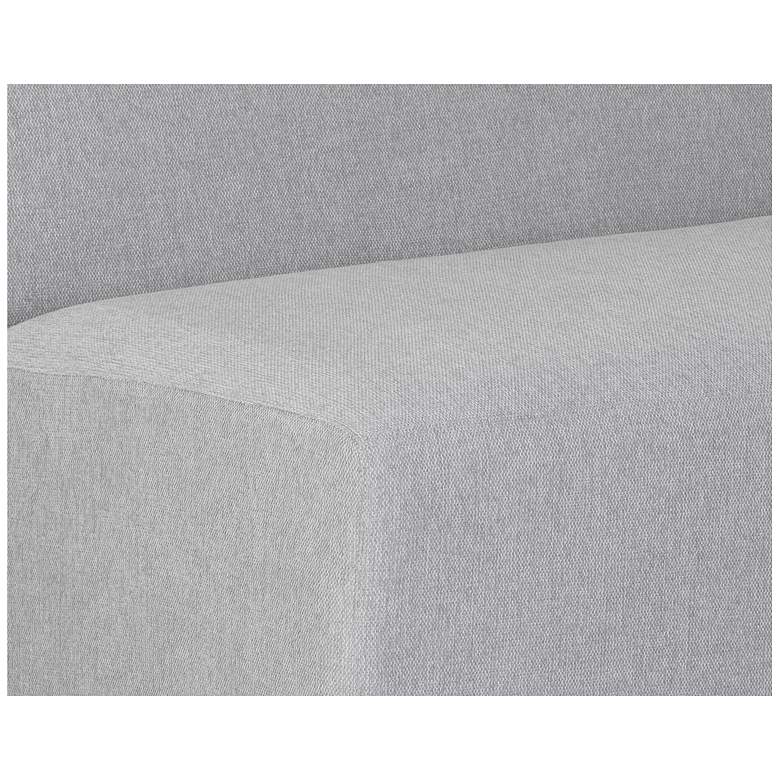 Image 4 Sunpan Jaclyn Modular Right Armchair Egypt Light Gray and Danny Medium Gray more views