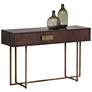 1_Sunpan Jade Console Table Antique Brass Dark Mango
