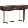 2_Sunpan Jade Console Table Antique Brass Dark Mango more views