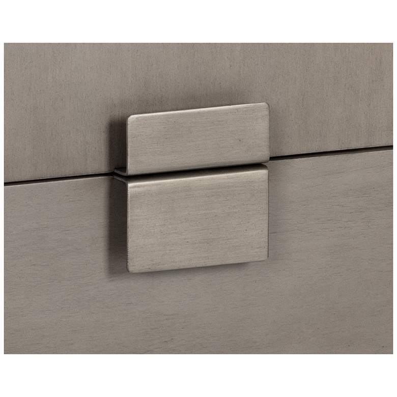 Image 5 Sunpan Jade Dresser Antique Silver Ash Gray more views