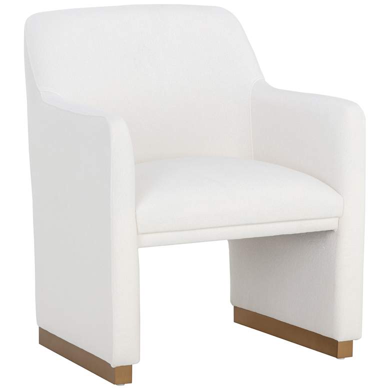 Image 2 Sunpan Jaime Dining Armchair Fior Vanilla