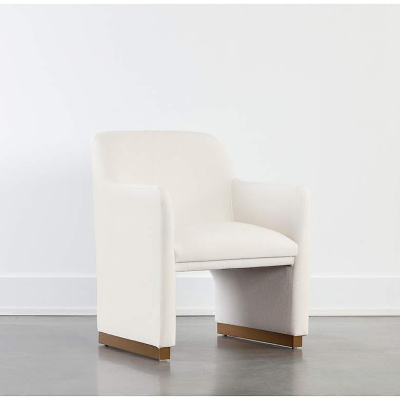 Image 1 Sunpan Jaime Dining Armchair Fior Vanilla