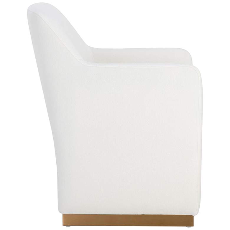 Image 4 Sunpan Jaime Dining Armchair Fior Vanilla more views