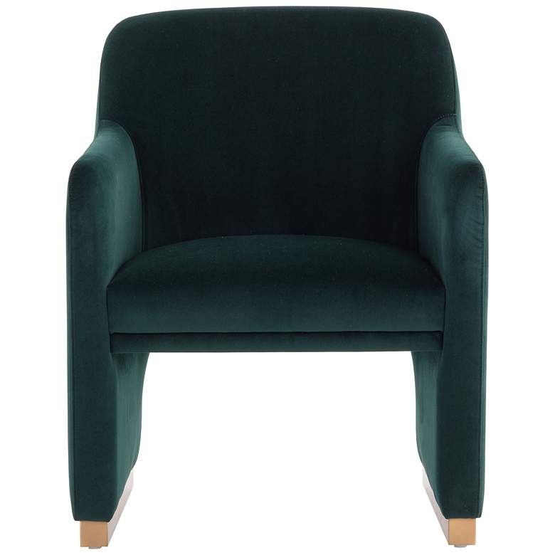 Image 3 Sunpan Jaime Dining Armchair Meg Dark Emerald more views