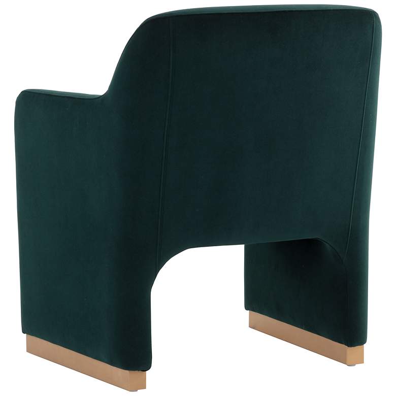 Image 5 Sunpan Jaime Dining Armchair Meg Dark Emerald more views