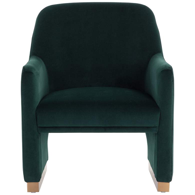 Image 3 Sunpan Jaime Lounge Chair Meg Dark Emerald more views