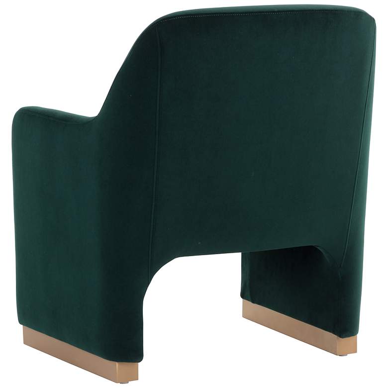 Image 5 Sunpan Jaime Lounge Chair Meg Dark Emerald more views
