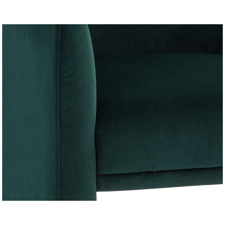 Image 6 Sunpan Jaime Lounge Chair Meg Dark Emerald more views