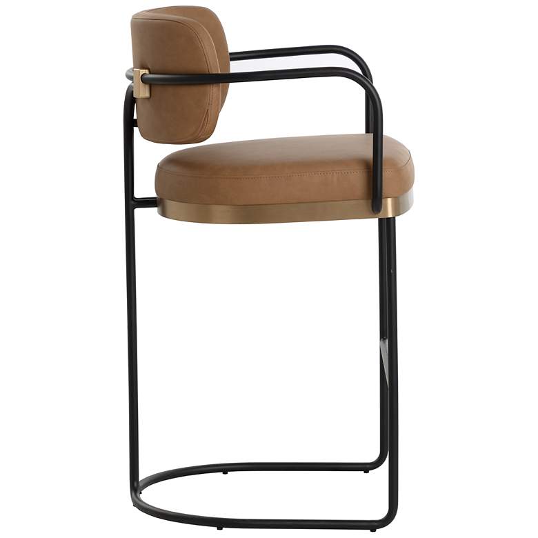 Image 3 Sunpan Jalen Barstool Milliken Cognac more views