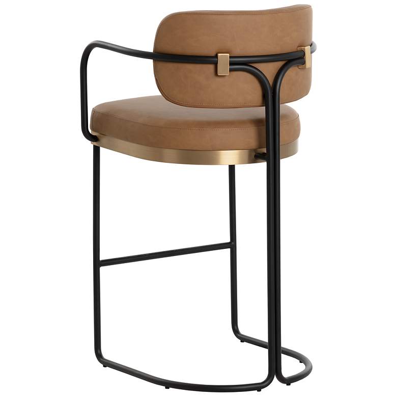 Image 4 Sunpan Jalen Barstool Milliken Cognac more views