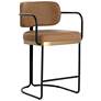 1_Sunpan Jalen Counter Stool Milliken Cognac