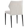 3_Sunpan James 22" Wide City Beige Stackable Dining Chairs Set of 2 more views