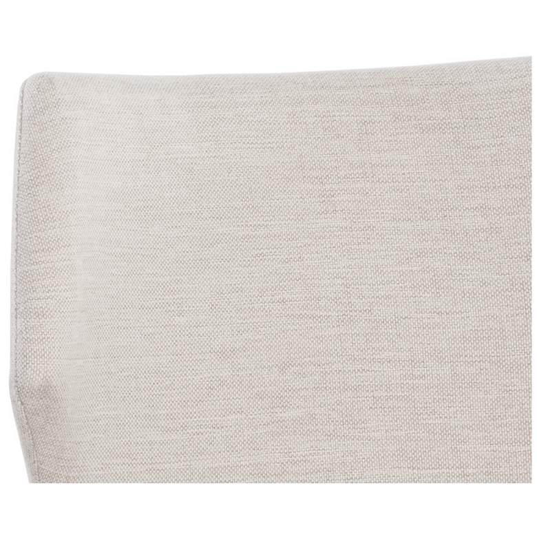 Image 5 Sunpan James 22" Wide City Beige Stackable Dining Chairs Set of 2 more views