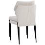 Sunpan James 22" Wide City Beige Stackable Dining Chairs Set of 2